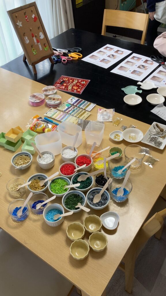 めぐるKAKERA
ペットボトルキャップワークショップ