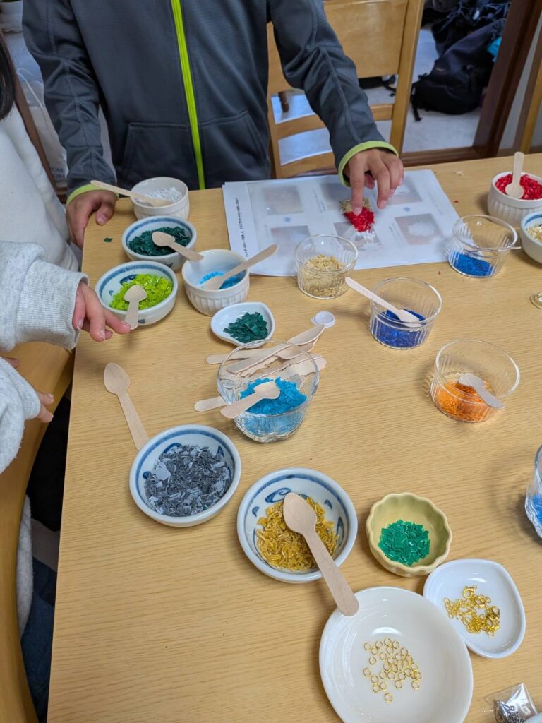 ペットボトルキャップ
ワークショップ