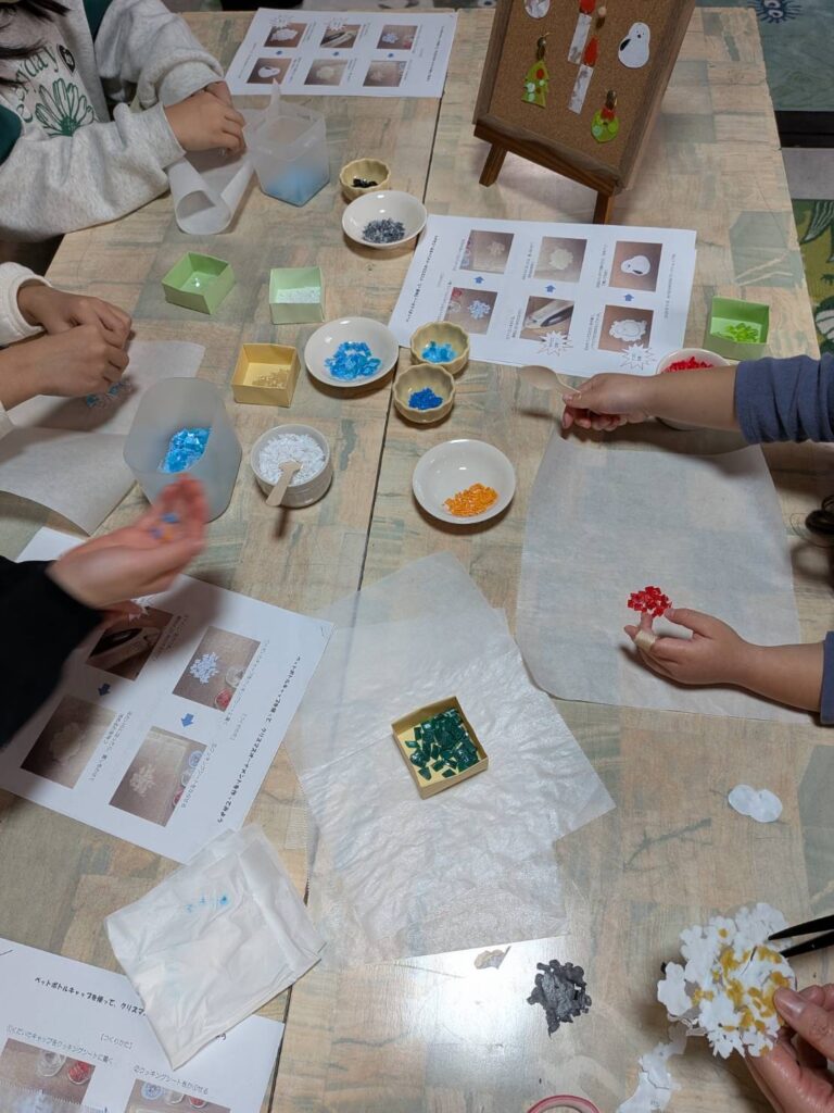 ペットボトルキャップワークショップ