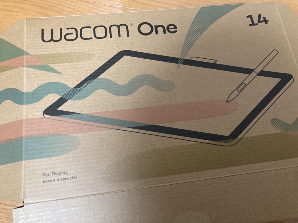 Wacom One 14(DTC141W0)液晶ペンタブレットのパッケージ